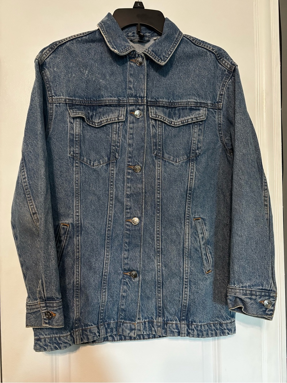 Divided H&M Denim Jacket - Blue Size XS